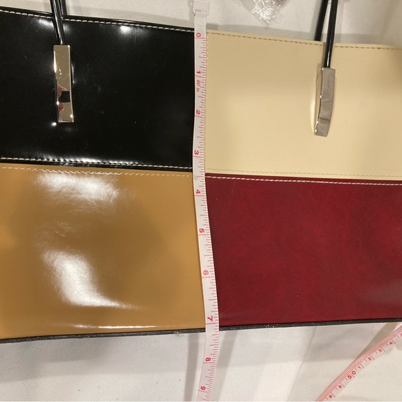 Stylish multi-tone handbag - Picture 2 of 4